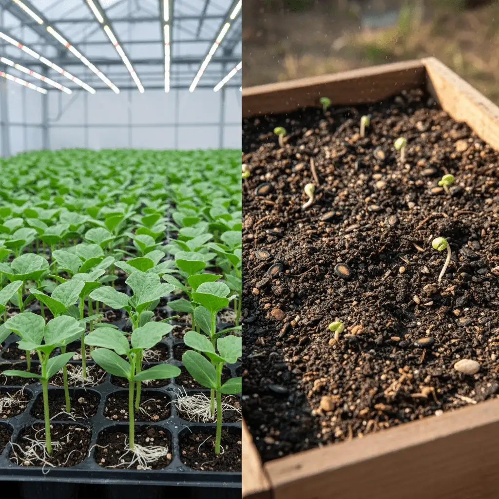 Watermelon Seedlings vs Seeds